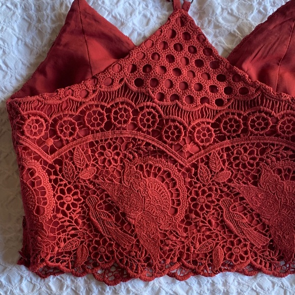 Abercrombie & Fitch Embroidered Bohemian Top - Picture 9 of 16